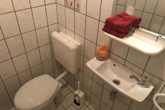 Toilette Ferienwohnung Raum Erlangen